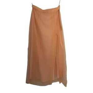 Gucci silk skirt and top